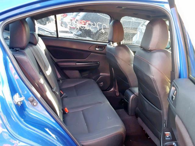 JF1VA1E63H8826110 - 2017 SUBARU WRX PREMIU BLUE photo 6