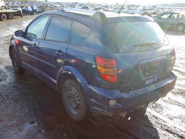 5Y2SL63825Z471428 - 2005 PONTIAC VIBE BLUE photo 3