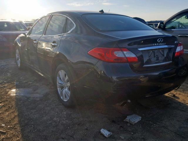 JN1BY1AR8BM371409 - 2011 INFINITI M37 X BLACK photo 3