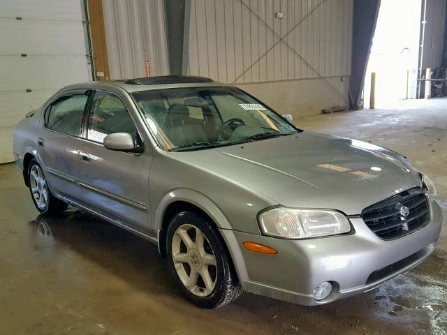 JN1CA31A71T112929 - 2001 NISSAN MAXIMA GXE GRAY photo 1