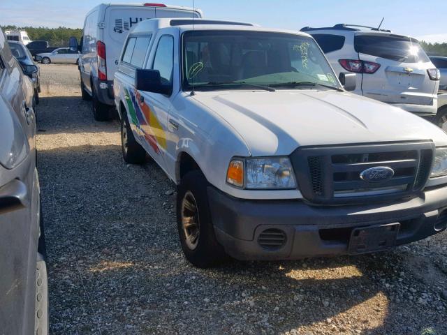 1FTYR10D39PA32415 - 2009 FORD RANGER WHITE photo 1