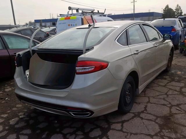 3FA6P0D95JR205626 - 2018 FORD FUSION TIT TAN photo 4