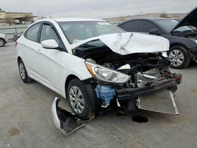 KMHCT4AE4HU286201 - 2017 HYUNDAI ACCENT SE WHITE photo 1