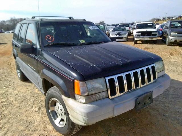 1J4GZ58SXTC394658 - 1996 JEEP GRAND CHER BLACK photo 1