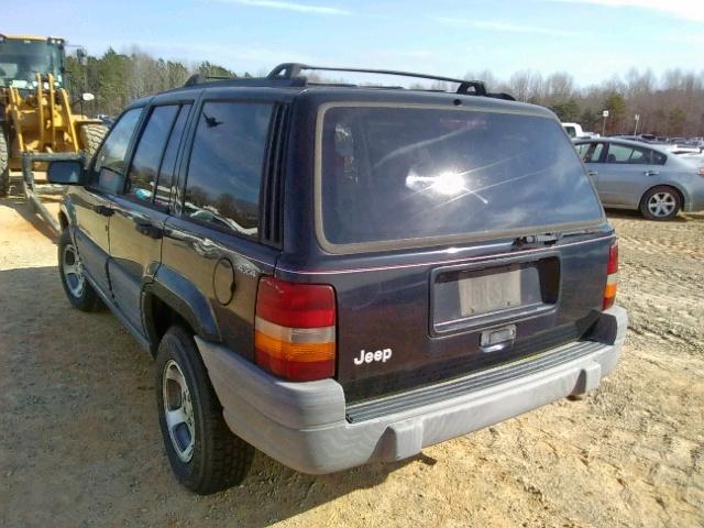 1J4GZ58SXTC394658 - 1996 JEEP GRAND CHER BLACK photo 3