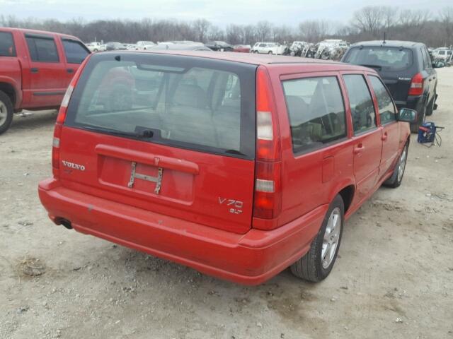 YV1LW5671W2435727 - 1998 VOLVO V70 GLT RED photo 4