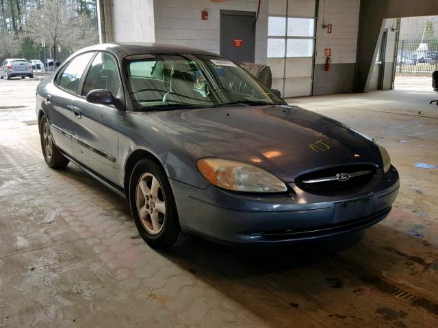 1FAFP55U7YG112947 - 2000 FORD TAURUS SES BLUE photo 1