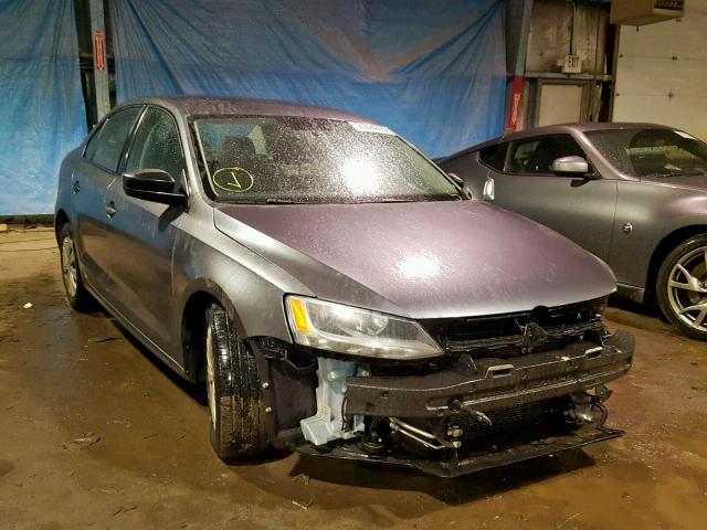 3VW2K7AJ9BM305089 - 2011 VOLKSWAGEN JETTA BASE GRAY photo 1