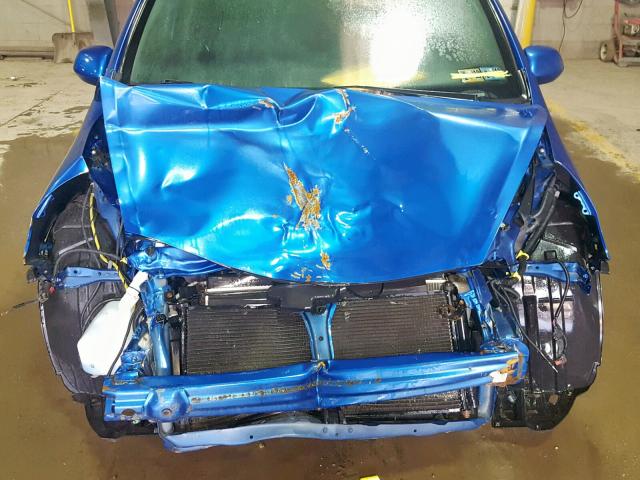 JHMGD38608S046049 - 2008 HONDA FIT BLUE photo 7