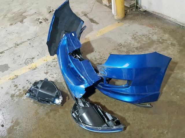 JHMGD38608S046049 - 2008 HONDA FIT BLUE photo 9