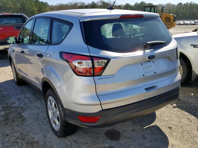 1FMCU0F71JUB96753 - 2018 FORD ESCAPE S SILVER photo 3