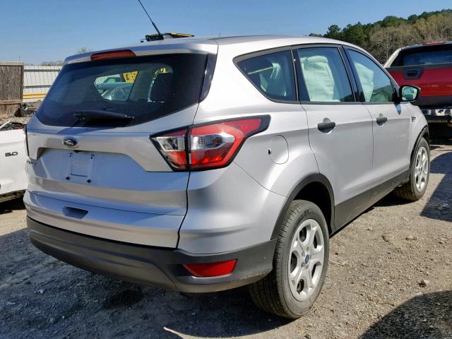 1FMCU0F71JUB96753 - 2018 FORD ESCAPE S SILVER photo 4