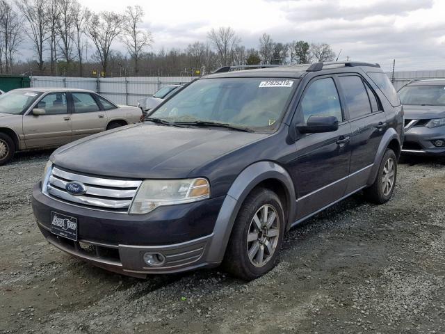 1FMDK02W88GA27510 - 2008 FORD TAURUS X S GRAY photo 2