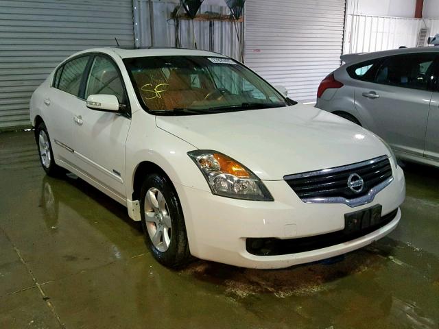 1N4CL21E89C116445 - 2009 NISSAN ALTIMA HYB WHITE photo 1