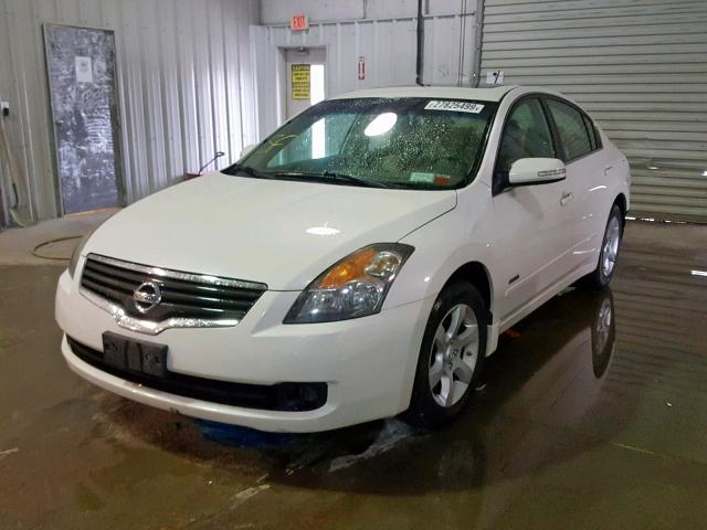 1N4CL21E89C116445 - 2009 NISSAN ALTIMA HYB WHITE photo 2