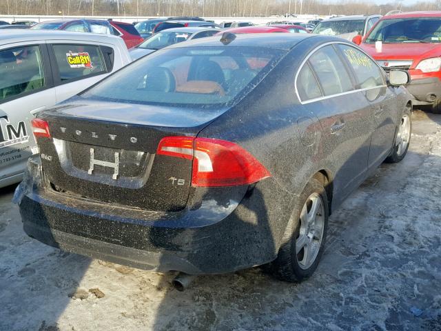 YV1612FS8D1220556 - 2013 VOLVO S60 T5 BLACK photo 4