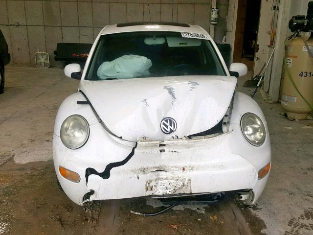 3VWCS21C61M433555 - 2001 VOLKSWAGEN NEW BEETLE Ağ foto 9