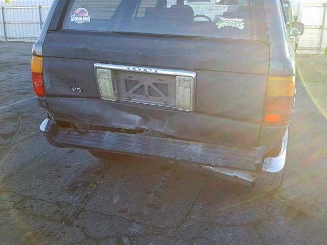 JT3VN39W2N8035412 - 1992 TOYOTA 4RUNNER VN GRAY photo 9