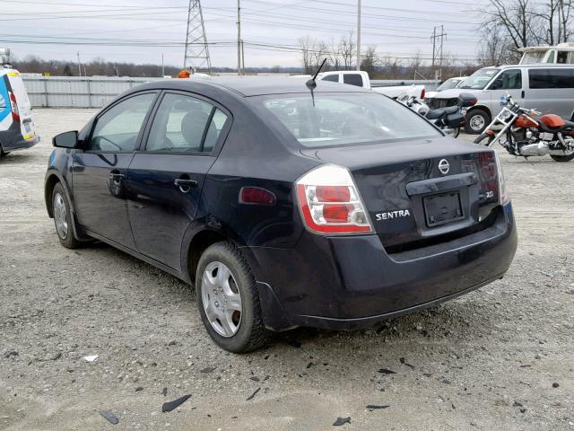 3N1AB61E27L643249 - 2007 NISSAN SENTRA 2.0 BLACK photo 3