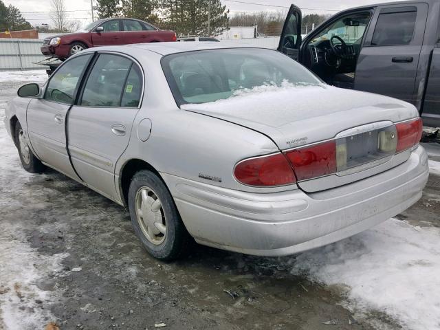 1G4HP54K5Y4102207 - 2000 BUICK LESABRE CU SILVER photo 3