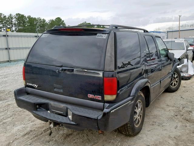 1GKDT13W5W2951746 - 1998 GMC ENVOY BLACK photo 4