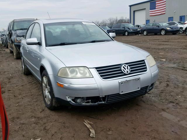 WVWRH63B62P030856 - 2002 VOLKSWAGEN PASSAT GLX GRAY photo 1