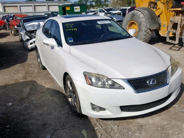 JTHBK262495088802 - 2009 LEXUS IS 250 WHITE photo 1