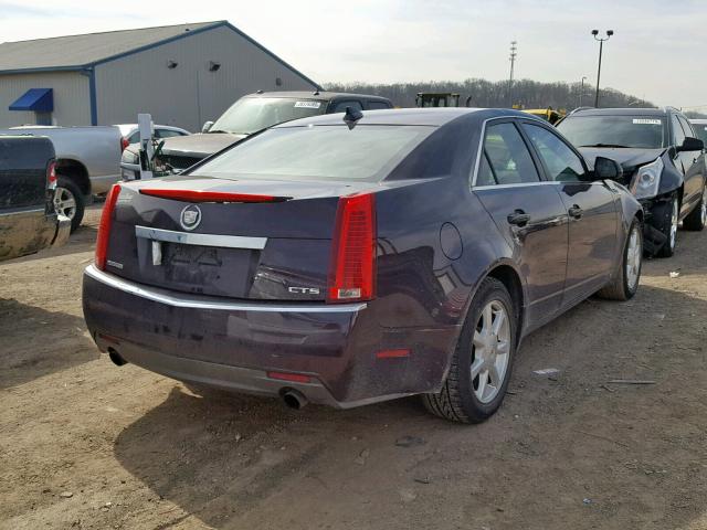 1G6DU57V790166696 - 2009 CADILLAC CTS HI FEA PURPLE photo 4