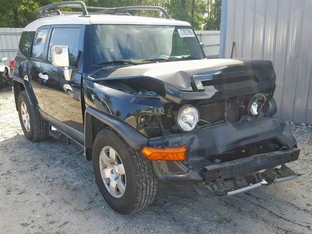 JTEBU11F670025562 - 2007 TOYOTA FJ CRUISER BLACK photo 1