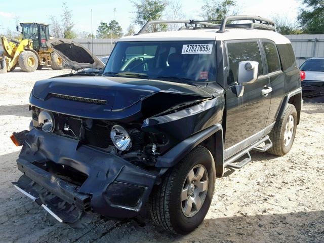 JTEBU11F670025562 - 2007 TOYOTA FJ CRUISER BLACK photo 2