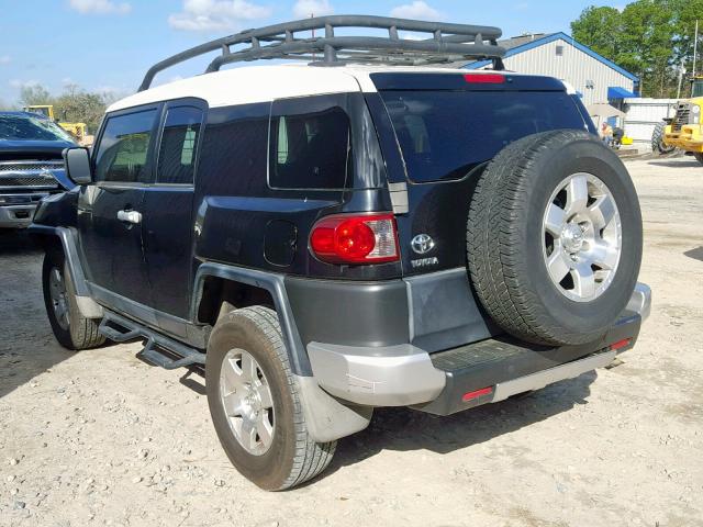 JTEBU11F670025562 - 2007 TOYOTA FJ CRUISER BLACK photo 3