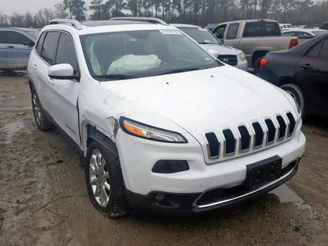 1C4PJLDB0EW153944 - 2014 JEEP CHEROKEE L WHITE photo 1