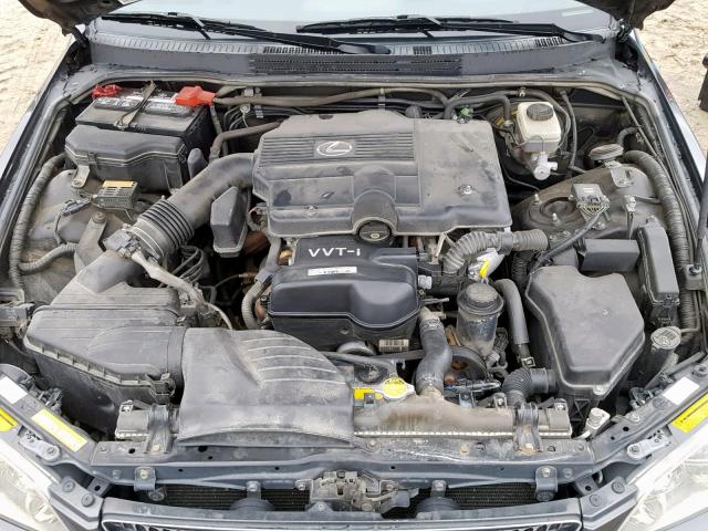 JTHBD192820044787 - 2002 LEXUS IS 300 GRAY photo 7