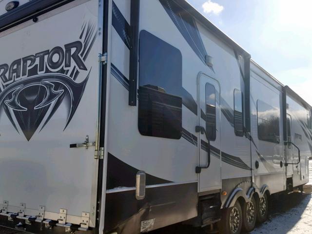 4YDF41037ER800082 - 2014 KEYSTONE RAPTOR WHITE photo 6