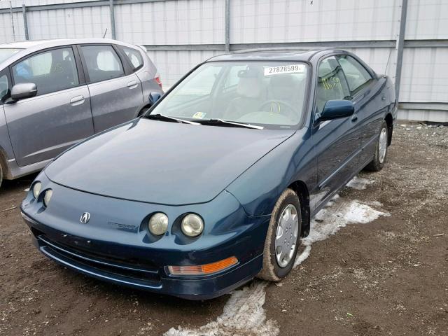 JH4DB7661TS002833 - 1996 ACURA INTEGRA SE GREEN photo 2