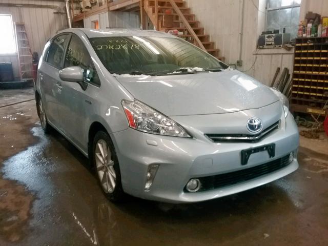 JTDZN3EU1D3197819 - 2013 TOYOTA PRIUS V BLUE photo 1