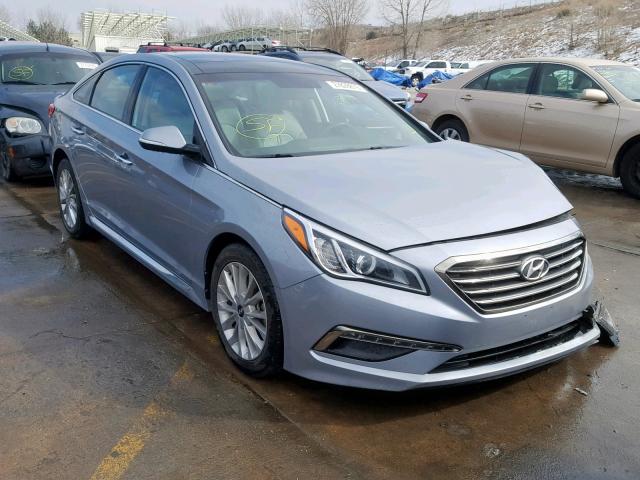 5NPE34AF4FH019301 - 2015 HYUNDAI SONATA SPO SILVER photo 1