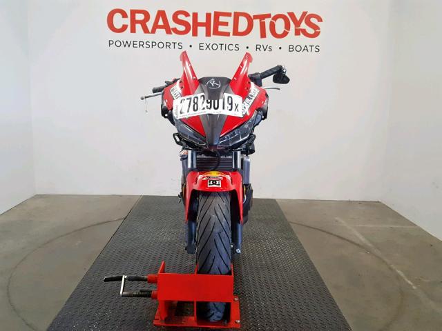 MLHPC4416J5500522 - 2018 HONDA CBR500 R RED photo 2