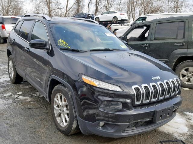 1C4PJMCS8FW552559 - 2015 JEEP CHEROKEE L BLACK photo 1