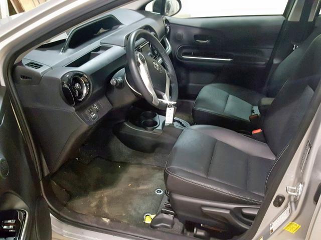 JTDKDTB36F1093955 - 2015 TOYOTA PRIUS C SILVER photo 5