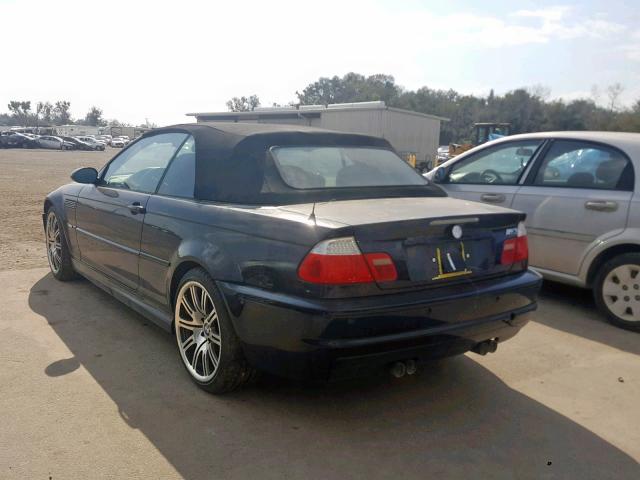 WBSBR93454PK06051 - 2004 BMW M3 BLUE photo 3