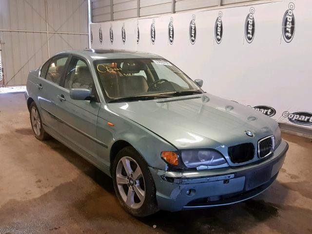 WBAEW53444PN36136 - 2004 BMW 330 XI BLUE photo 1