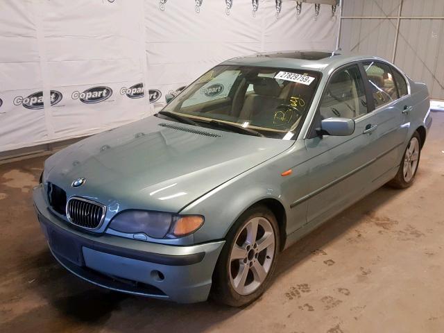 WBAEW53444PN36136 - 2004 BMW 330 XI BLUE photo 2