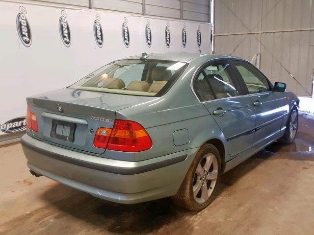 WBAEW53444PN36136 - 2004 BMW 330 XI BLUE photo 4