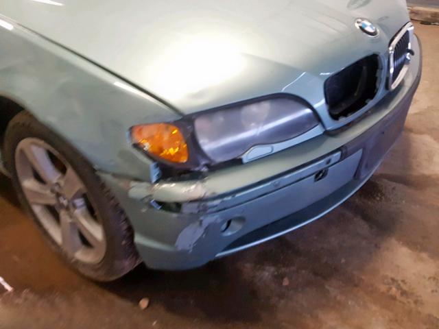 WBAEW53444PN36136 - 2004 BMW 330 XI BLUE photo 9