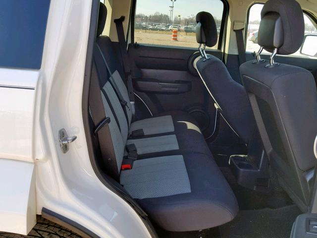 1D4PU4GK1AW174646 - 2010 DODGE NITRO HEAT WHITE photo 6