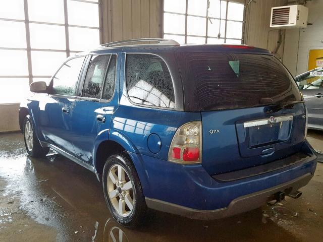 5S3ET13M662805736 - 2006 SAAB 9-7X ARC BLUE photo 3