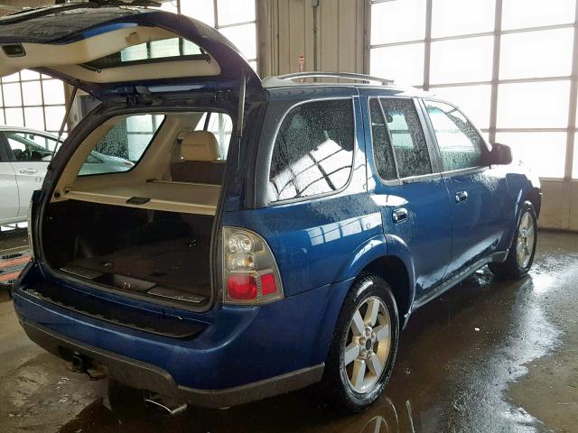 5S3ET13M662805736 - 2006 SAAB 9-7X ARC BLUE photo 4