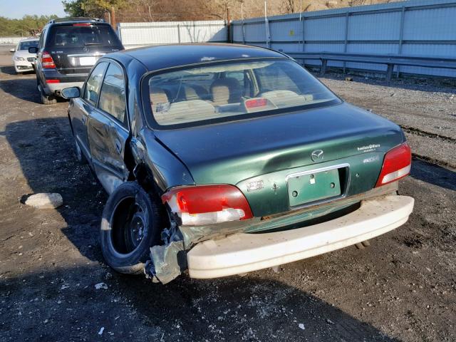 1YVGF22D1W5734595 - 1998 MAZDA 626 ES GREEN photo 3