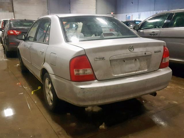 JM1BJ221XX0183313 - 1999 MAZDA PROTEGE ES SILVER photo 3